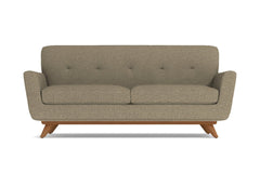 Carson Apartment Size Sofa :: Leg Finish: Pecan / Size: Apartment Size - 72&quot;w