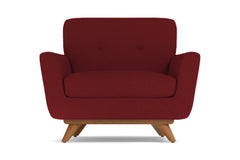 Carson Chair :: Leg Finish: Pecan