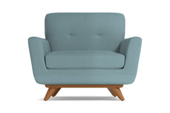 Carson Chair :: Leg Finish: Pecan