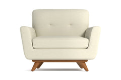 Carson Chair :: Leg Finish: Pecan