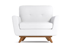 Carson Chair :: Leg Finish: Pecan