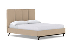 Carter Upholstered Bed :: Leg Finish: Espresso / Size: California King