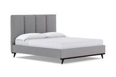 Carter Upholstered Bed :: Leg Finish: Espresso / Size: King