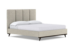 Carter Upholstered Bed :: Leg Finish: Espresso / Size: King