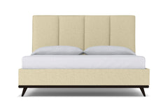 Carter Upholstered Bed :: Leg Finish: Espresso / Size: King
