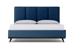 Carter Upholstered Bed :: Leg Finish: Espresso / Size: California King
