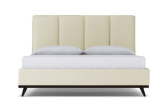 Carter Upholstered Bed :: Leg Finish: Espresso / Size: California King