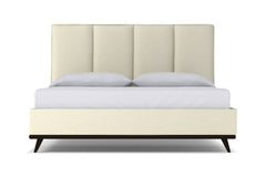 Carter Upholstered Bed :: Leg Finish: Espresso / Size: King