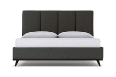 Carter Upholstered Bed :: Leg Finish: Espresso / Size: King