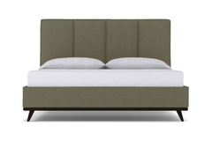 Carter Upholstered Bed :: Leg Finish: Espresso / Size: King