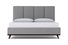 Carter Upholstered Bed :: Leg Finish: Espresso / Size: King