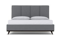 Carter Upholstered Bed :: Leg Finish: Espresso / Size: California King
