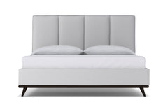 Carter Upholstered Bed :: Leg Finish: Espresso / Size: California King