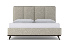 Carter Upholstered Bed :: Leg Finish: Espresso / Size: King