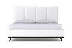 Carter Upholstered Bed :: Leg Finish: Espresso / Size: Full Size