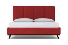 Carter Upholstered Bed :: Leg Finish: Espresso / Size: California King