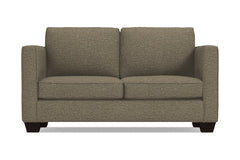 Catalina Twin Size Sleeper Sofa :: Leg Finish: Espresso / Sleeper Option: Deluxe Innerspring Mattress