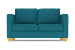 Catalina Twin Size Sleeper Sofa :: Leg Finish: Natural / Sleeper Option: Deluxe Innerspring Mattress