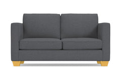 Catalina Apartment Size Sleeper Sofa :: Leg Finish: Natural / Sleeper Option: Memory Foam Mattress