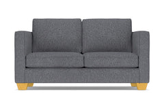 Catalina Apartment Size Sleeper Sofa :: Leg Finish: Natural / Sleeper Option: Memory Foam Mattress