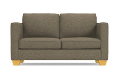 Catalina Apartment Size Sleeper Sofa :: Leg Finish: Natural / Sleeper Option: Deluxe Innerspring Mattress