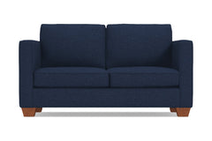 Catalina Twin Size Sleeper Sofa :: Leg Finish: Pecan / Sleeper Option: Memory Foam Mattress