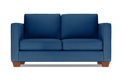 Catalina Twin Size Sleeper Sofa :: Leg Finish: Pecan / Sleeper Option: Deluxe Innerspring Mattress