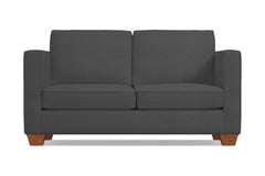 Catalina Twin Size Sleeper Sofa :: Leg Finish: Pecan / Sleeper Option: Deluxe Innerspring Mattress