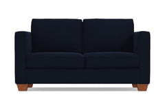 Catalina Twin Size Sleeper Sofa :: Leg Finish: Pecan / Sleeper Option: Memory Foam Mattress