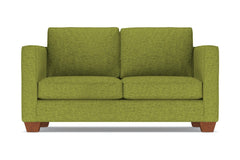 Catalina Apartment Size Sleeper Sofa :: Leg Finish: Pecan / Sleeper Option: Deluxe Innerspring Mattress