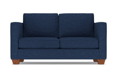 Catalina Twin Size Sleeper Sofa :: Leg Finish: Pecan / Sleeper Option: Deluxe Innerspring Mattress