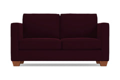 Catalina Apartment Size Sleeper Sofa :: Leg Finish: Pecan / Sleeper Option: Deluxe Innerspring Mattress