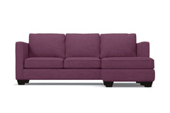 Catalina Reversible Chaise Sleeper Sofa :: Leg Finish: Espresso / Sleeper Option: Deluxe Innerspring Mattress