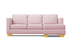 Catalina Reversible Chaise Sleeper Sofa :: Leg Finish: Natural / Sleeper Option: Deluxe Innerspring Mattress