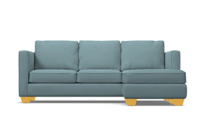Catalina Reversible Chaise Sleeper Sofa :: Leg Finish: Natural / Sleeper Option: Deluxe Innerspring Mattress
