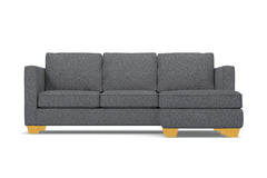 Catalina Reversible Chaise Sleeper Sofa :: Leg Finish: Natural / Sleeper Option: Deluxe Innerspring Mattress