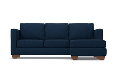 Catalina Reversible Chaise Sleeper Sofa :: Leg Finish: Pecan / Sleeper Option: Memory Foam Mattress