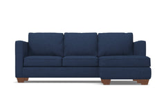 Catalina Reversible Chaise Sleeper Sofa :: Leg Finish: Pecan / Sleeper Option: Memory Foam Mattress