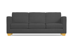 Catalina Queen Size Sleeper Sofa :: Leg Finish: Natural / Sleeper Option: Deluxe Innerspring Mattress