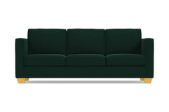 Catalina Queen Size Sleeper Sofa :: Leg Finish: Natural / Sleeper Option: Memory Foam Mattress