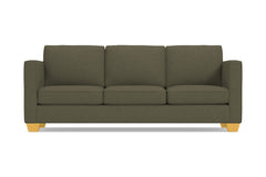 Catalina Queen Size Sleeper Sofa :: Leg Finish: Natural / Sleeper Option: Memory Foam Mattress