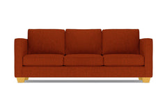 Catalina Queen Size Sleeper Sofa :: Leg Finish: Natural / Sleeper Option: Memory Foam Mattress