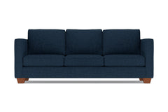 Catalina Queen Size Sleeper Sofa :: Leg Finish: Pecan / Sleeper Option: Memory Foam Mattress