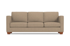 Catalina Queen Size Sleeper Sofa :: Leg Finish: Pecan / Sleeper Option: Memory Foam Mattress