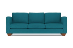 Catalina Queen Size Sleeper Sofa :: Leg Finish: Pecan / Sleeper Option: Memory Foam Mattress