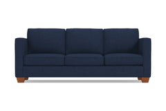 Catalina Queen Size Sleeper Sofa :: Leg Finish: Pecan / Sleeper Option: Deluxe Innerspring Mattress