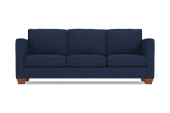 Catalina Queen Size Sleeper Sofa :: Leg Finish: Pecan / Sleeper Option: Memory Foam Mattress