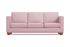 Catalina Queen Size Sleeper Sofa :: Leg Finish: Pecan / Sleeper Option: Deluxe Innerspring Mattress