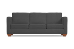 Catalina Queen Size Sleeper Sofa :: Leg Finish: Pecan / Sleeper Option: Memory Foam Mattress