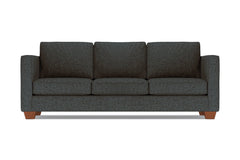 Catalina Queen Size Sleeper Sofa :: Leg Finish: Pecan / Sleeper Option: Deluxe Innerspring Mattress